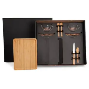 Kit para café e chá 9 peças personalizado