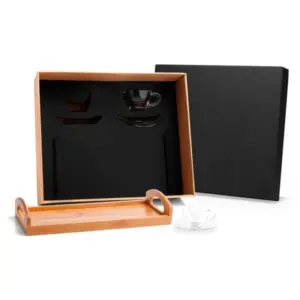 Kit para cafézinho 5 peças personalizado