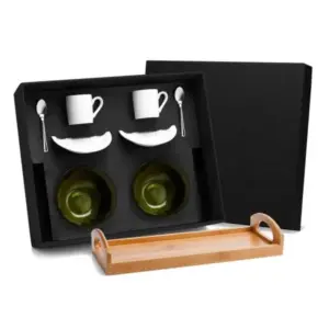 Kit para cafézinho 9 peças personalizado