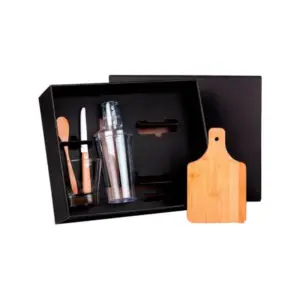Kit para caipirinha com coqueteleira 5 peças personalizado