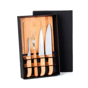 Kit para churrasco 5 peças personalizado