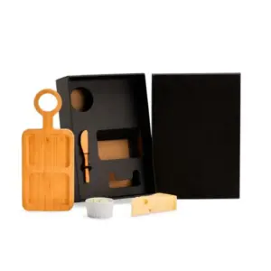 Kit para petisco com petisqueira e ramekin 3 peças personalizado