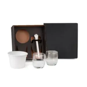 Kit para whisky com balde 4 peças personalizado