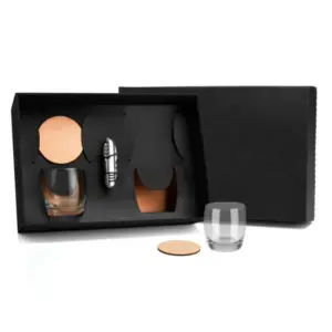 Kit whisky com canivete 5 peças personalizado