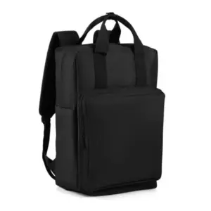 Mochila em rPET preta 21 litros personalizada