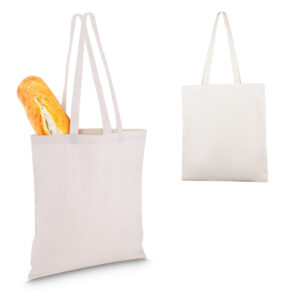 Sacola em algodão cru 180g personalizada