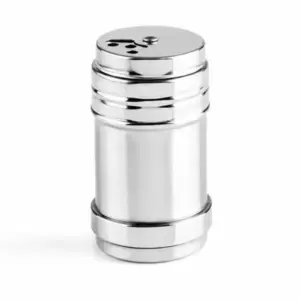 Pote em inox para tempero personalizado
