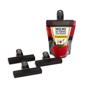 Kit 4 prendedores de embalagem em poliestireno personalizado