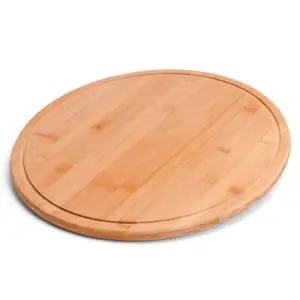 Tábua para pizza em bambu supreme 35cm personalizada