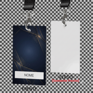 Credencial de Identificação 90 x 142mm Personalizada