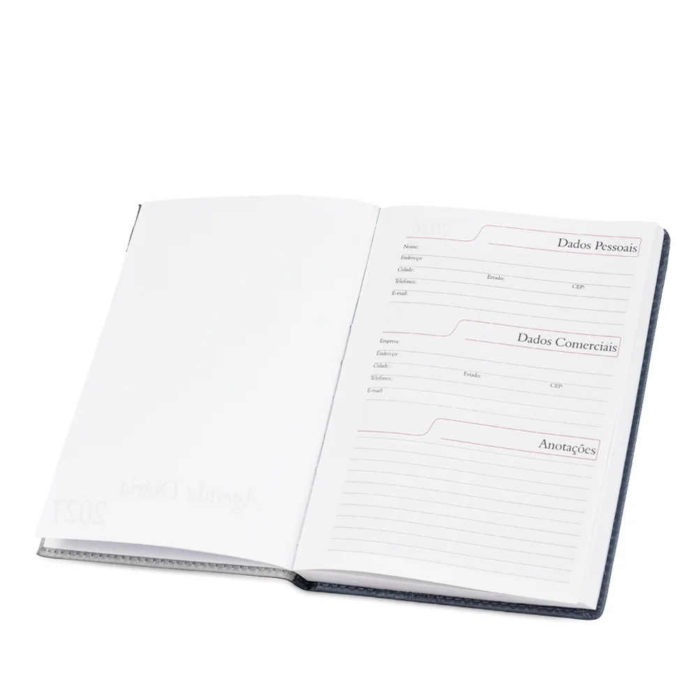 Agenda Couro Sintetico