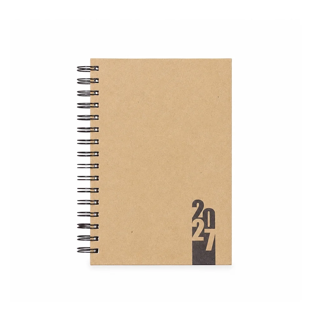 Agenda diária 2027 personalizada