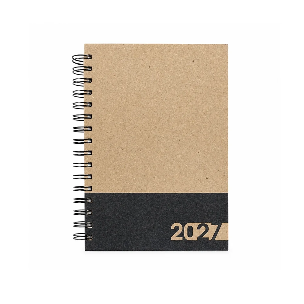Agenda diária 2027 personalizada