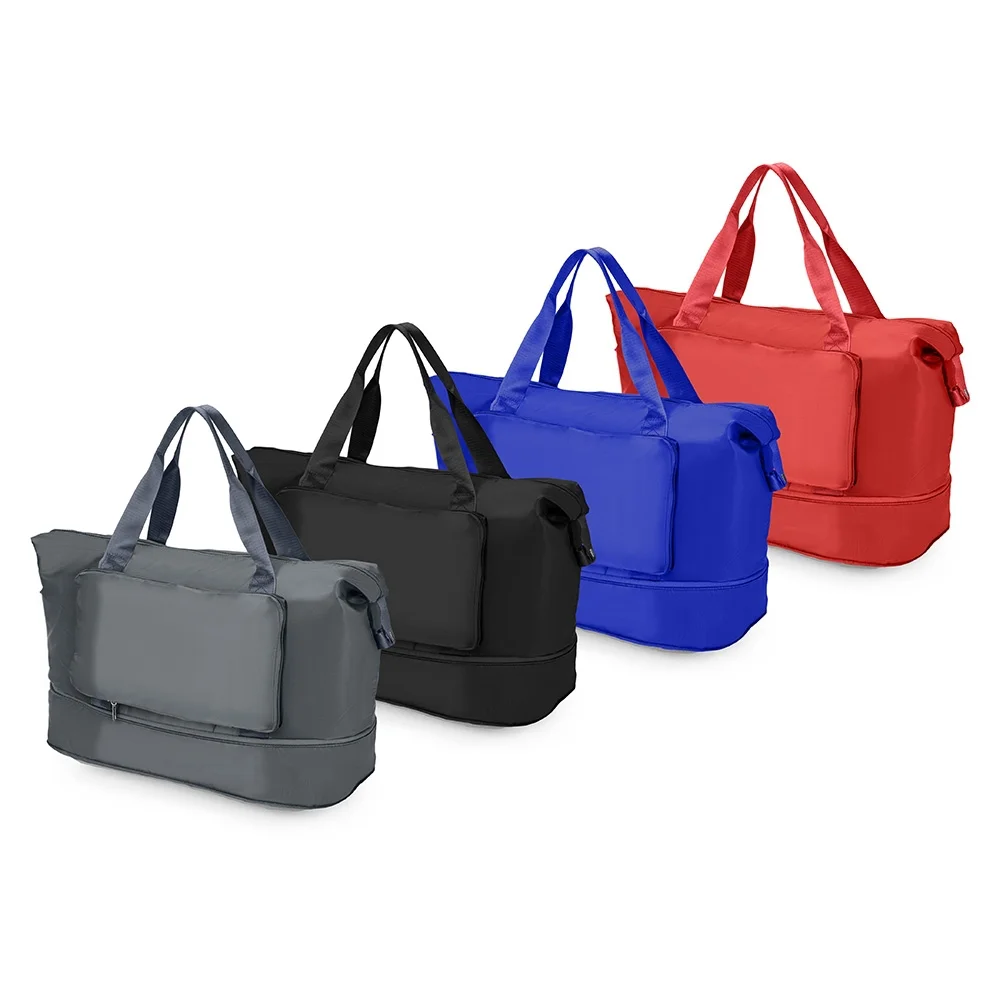 Bolsa expansível e dobrável em poliéster 30 litros personalizada