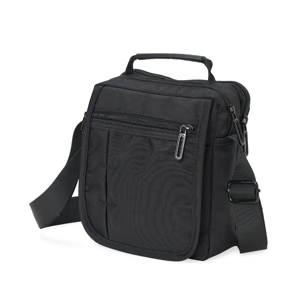 Bolsa de ombro em nylon 4 compartimentos personalizada