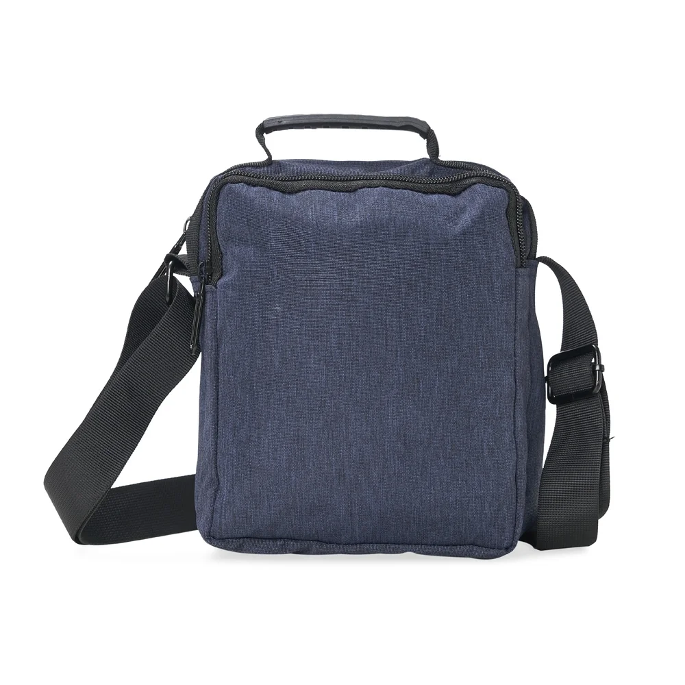 Bolsa de ombro em nylon 4 compartimentos personalizada