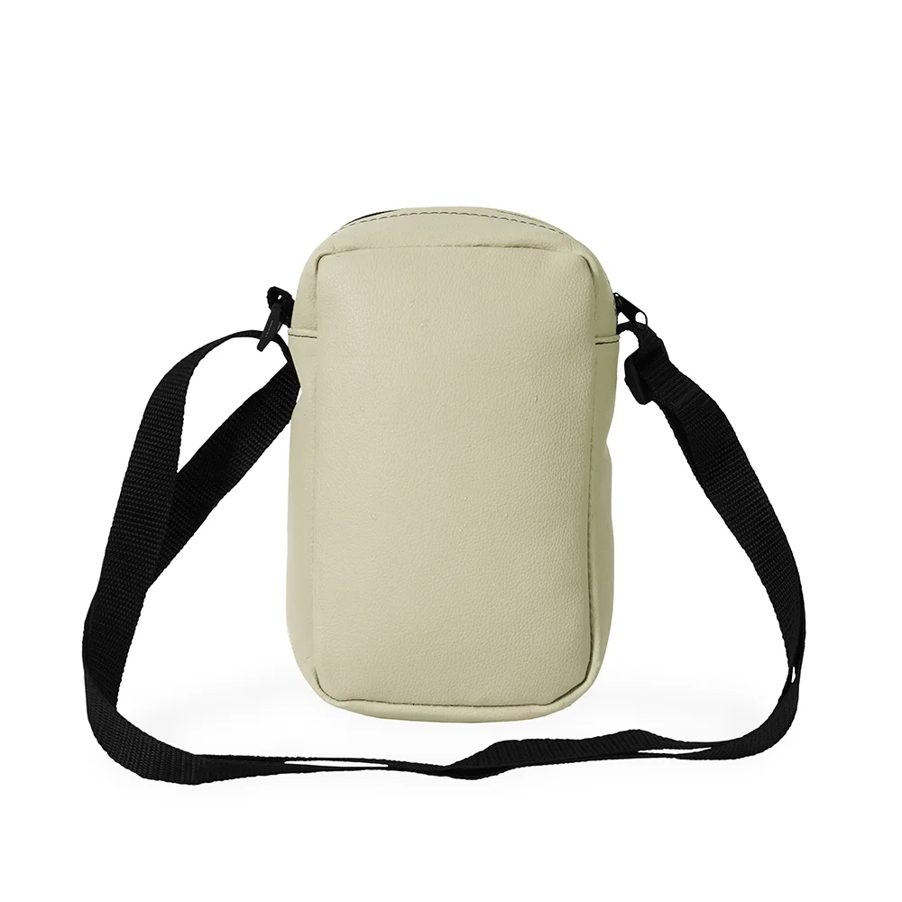 Bolsa de ombro em couro sintético personalizada