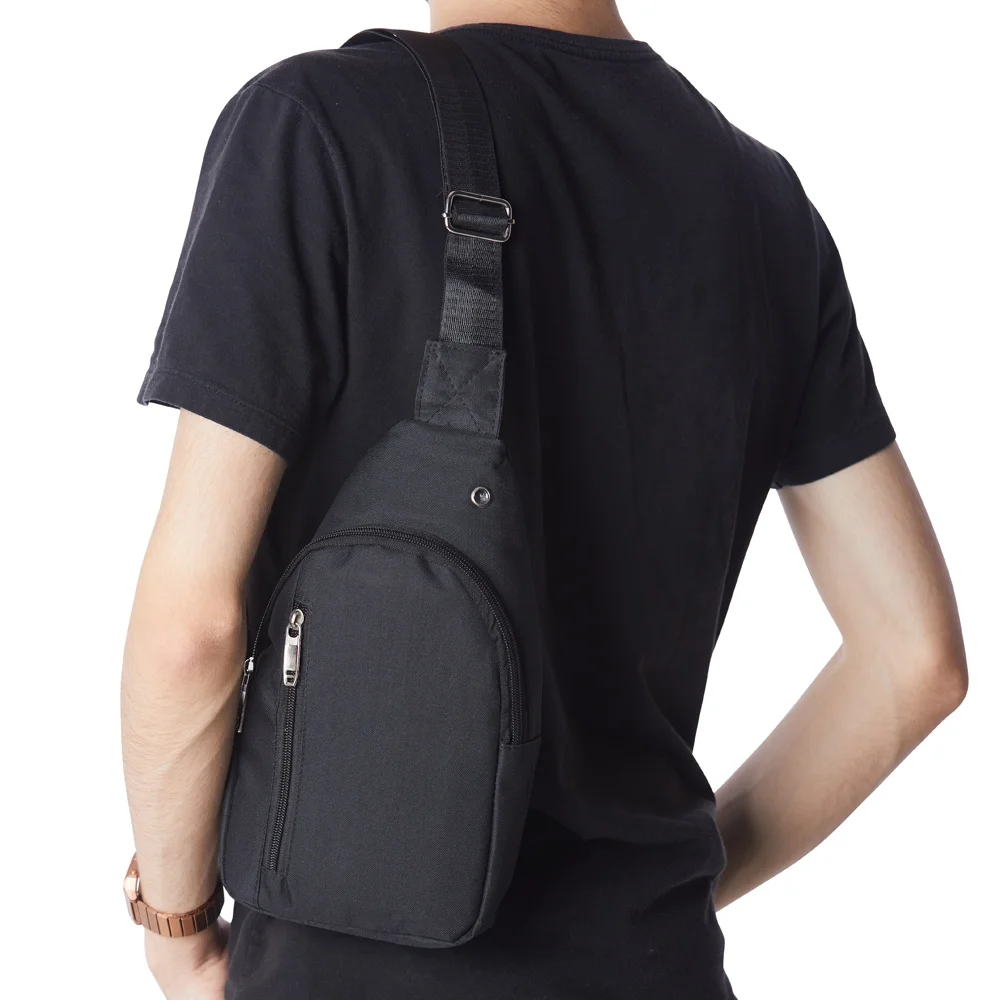 Bolsa de ombro em nylon personalizada