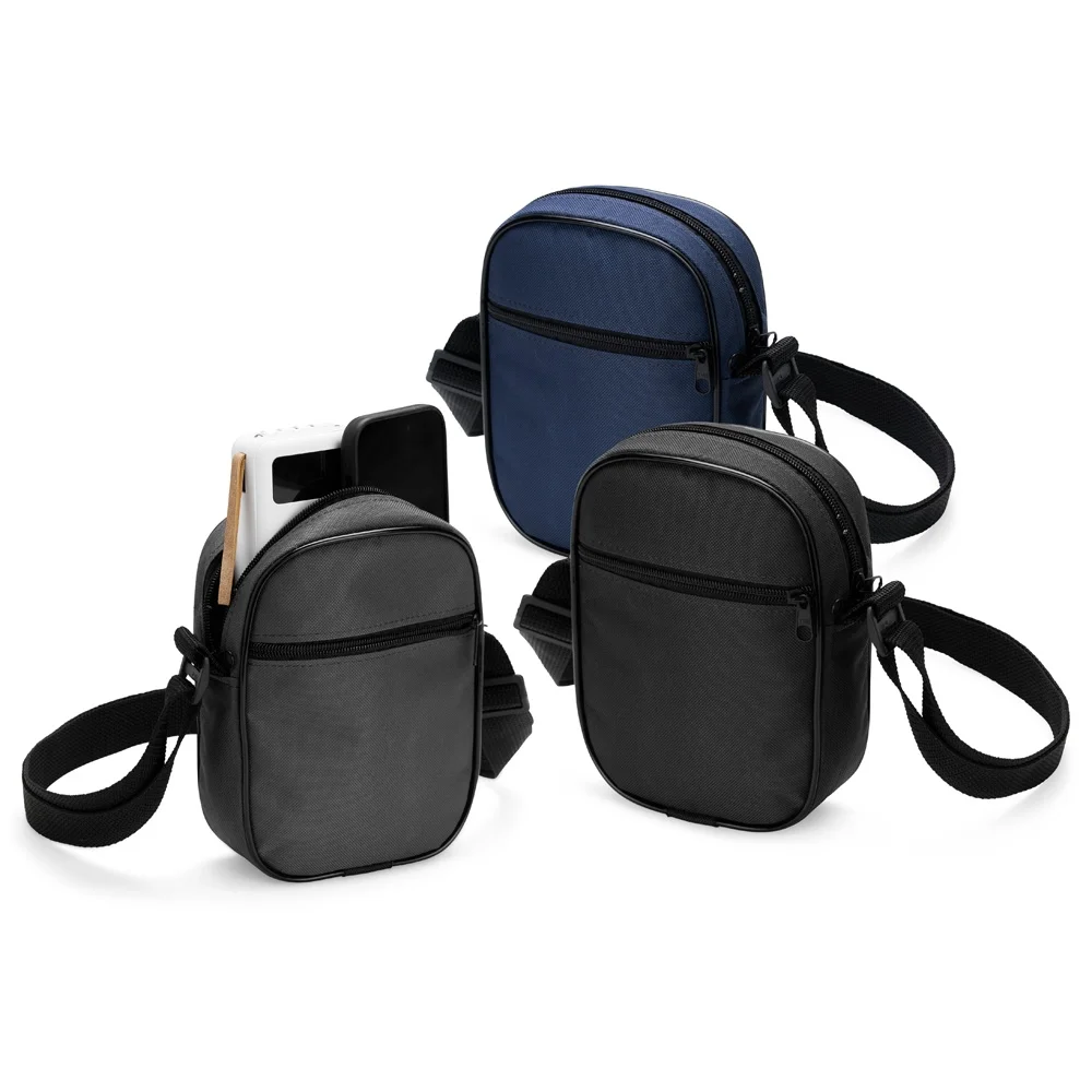 Bolsa de ombro em poliéster personalizada