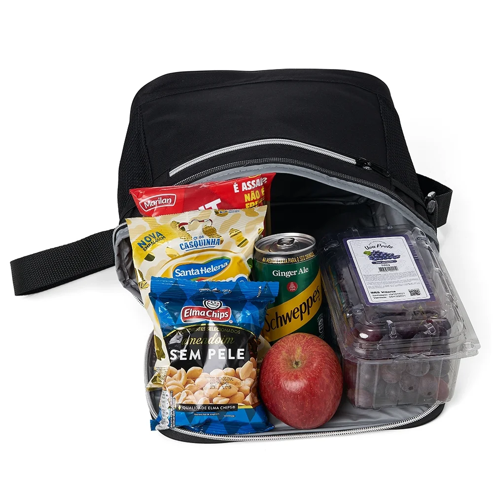 Bolsa térmica em nylon 10 litros personalizada