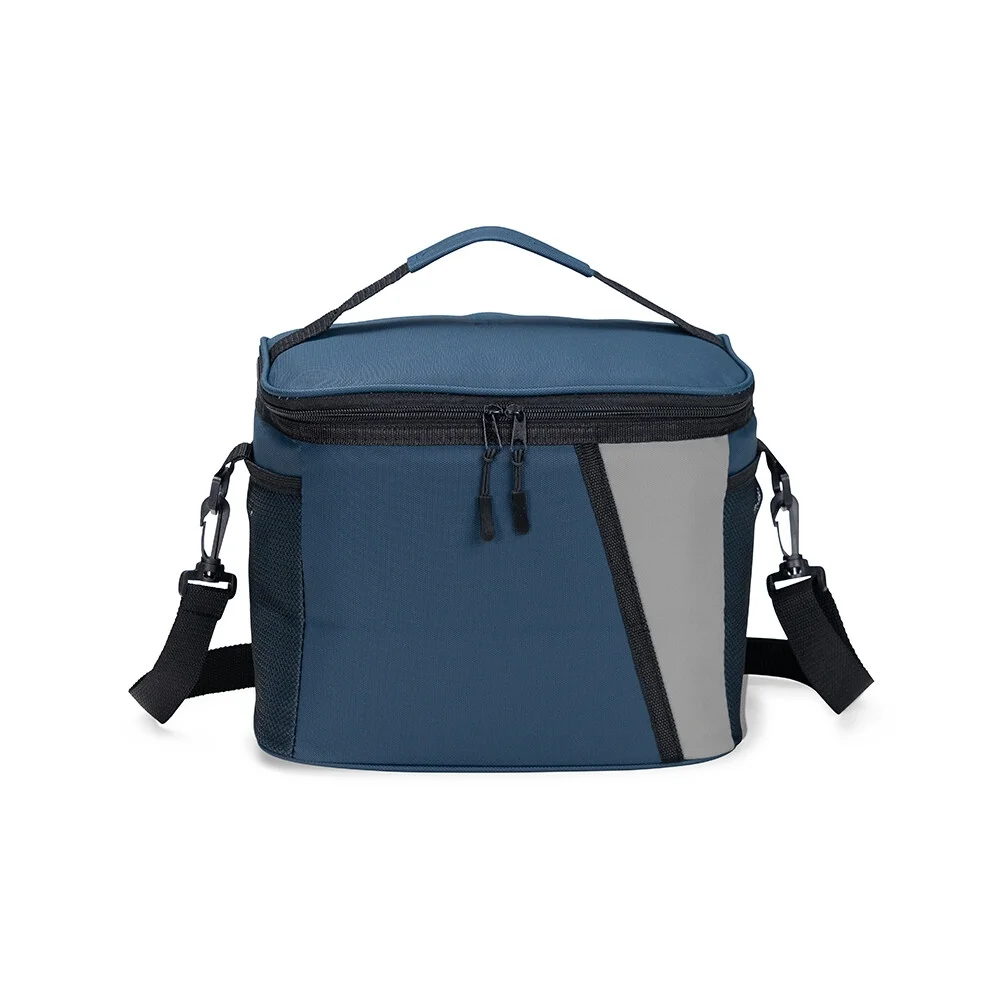 Bolsa térmica em poliéster com PVC 12 litros personalizada