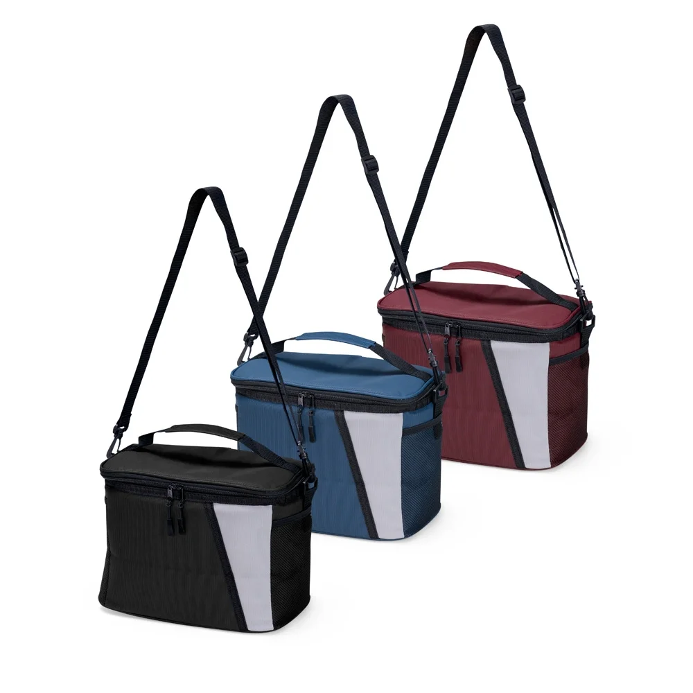Bolsa térmica em poliéster com PVC 12 litros personalizada