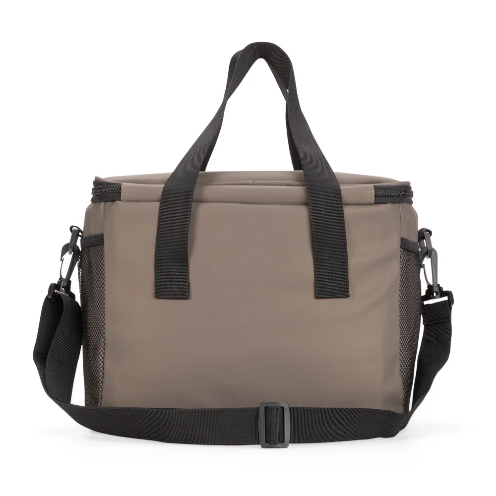 Bolsa térmica em couro sintético 12 litros personalizada