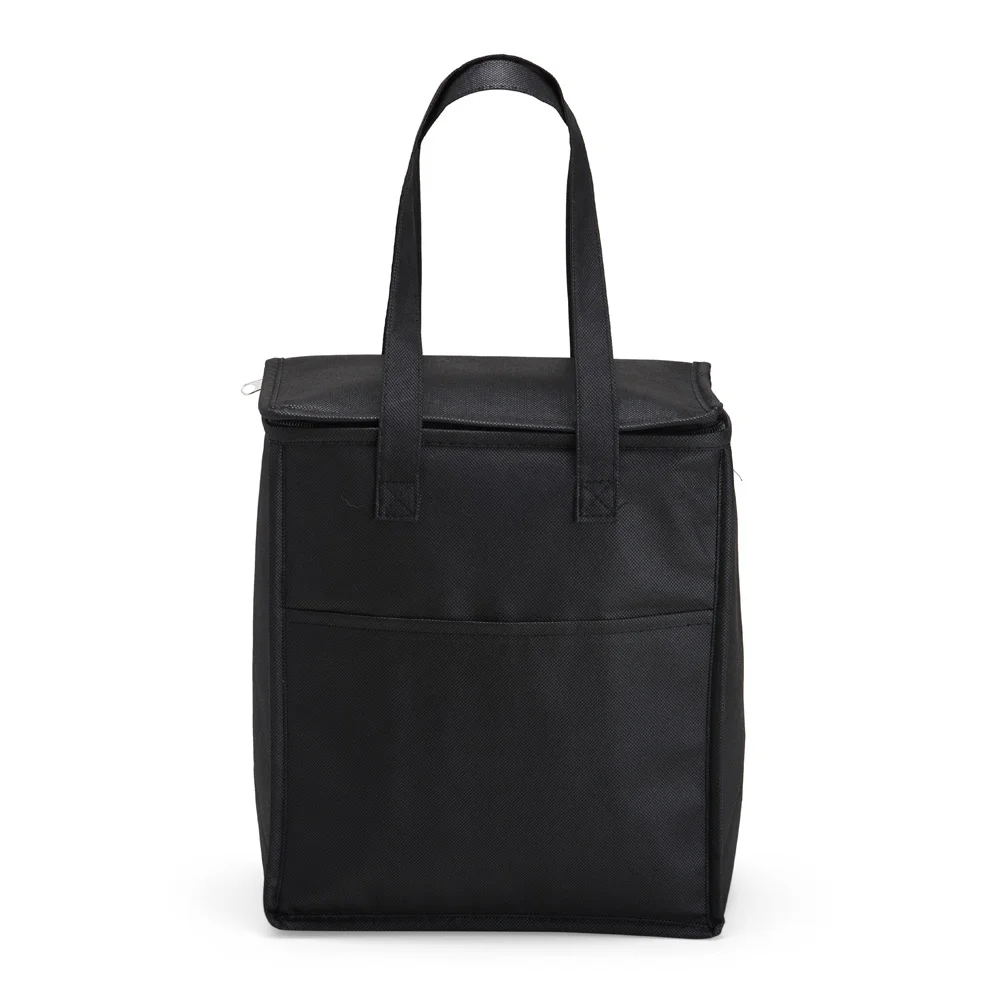 Bolsa térmica em TNT com bolso frontal 13 litros personalizada