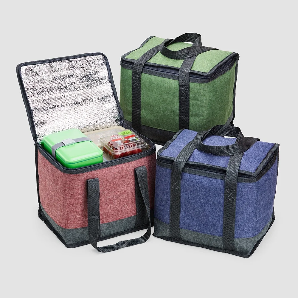 Bolsa térmica em poliéster 15 litros personalizada