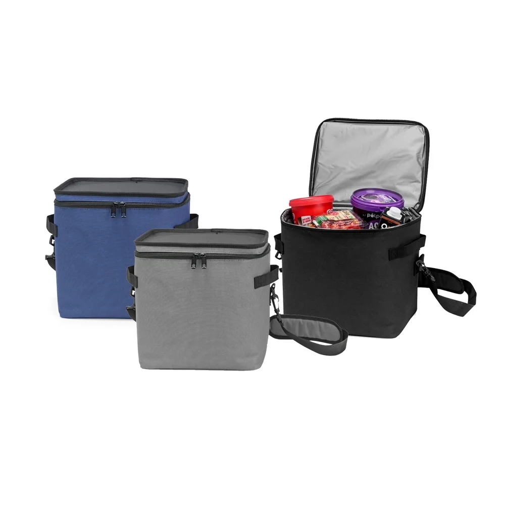 Bolsa térmica em poliéster 15 litros personalizada