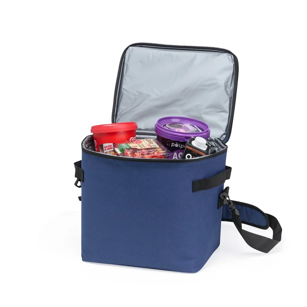 Bolsa térmica em poliéster 15 litros personalizada