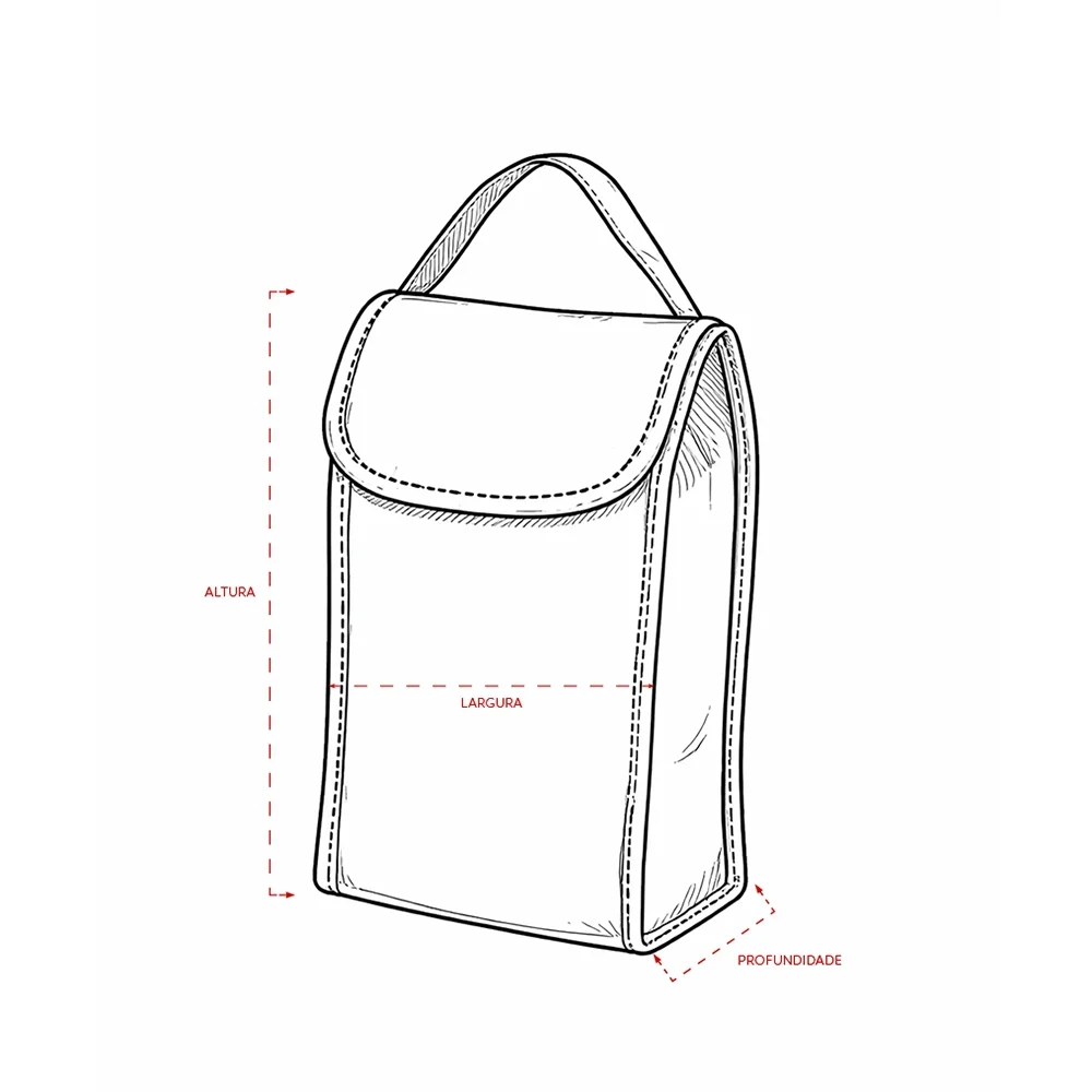 Bolsa térmica em rPET impermeável 4 litros personalizada