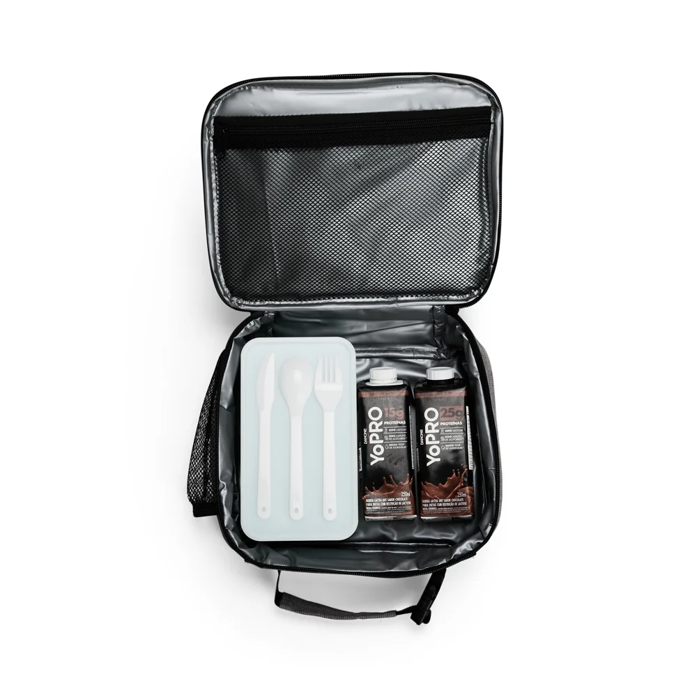Bolsa térmica em poliéster impermeável 6 litros personalizada