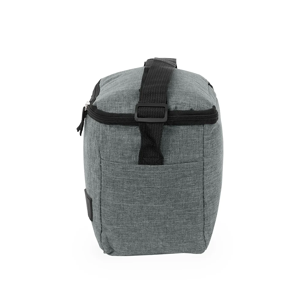 Bolsa térmica em oxford com plaquinha 6 litros personalizada