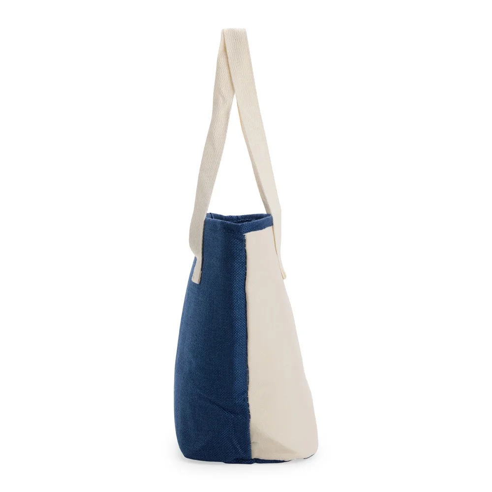 Bolsa térmica em poliéster com alças em algodão 9 litros personalizada