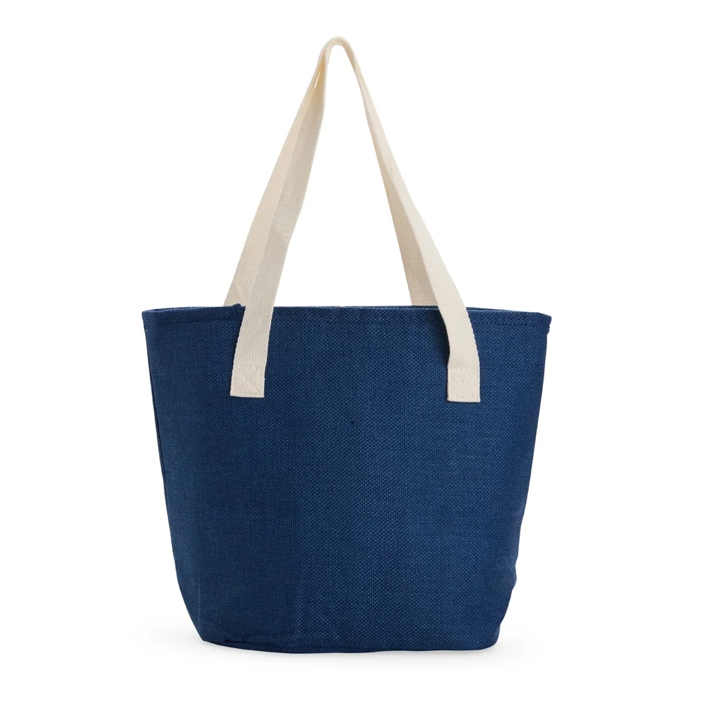 Bolsa térmica em poliéster com alças em algodão 9 litros personalizada