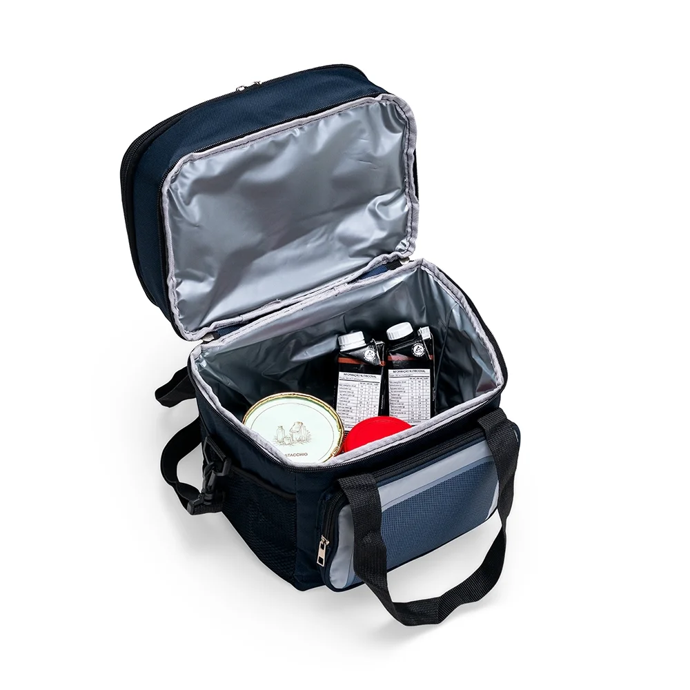 Bolsa térmica dupla em oxford 12 litros personalizada