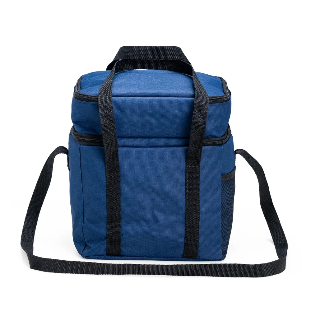 Bolsa térmica dupla em poliéster 14 litros personalizada