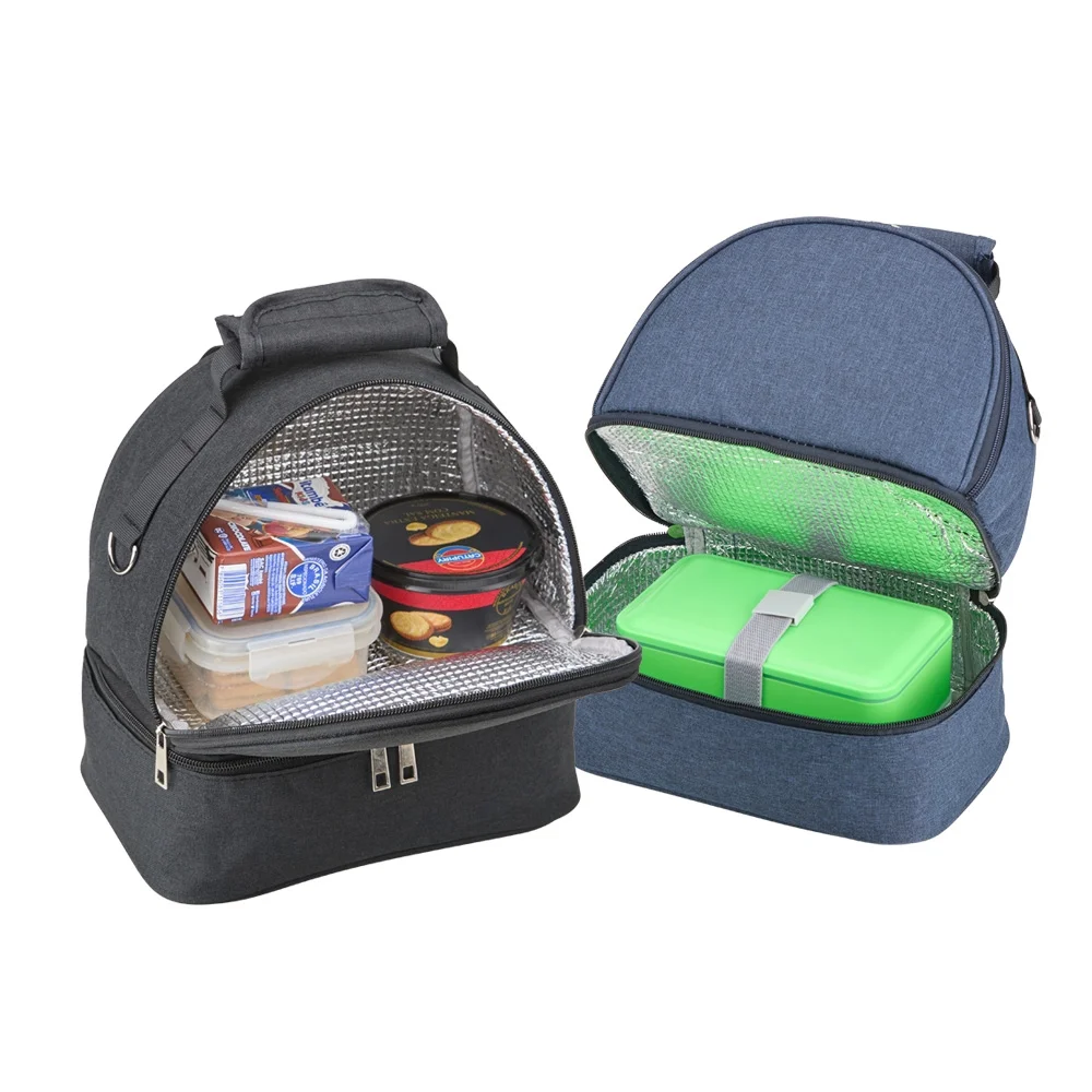 Bolsa térmica dupla em nylon 9 litros personalizada