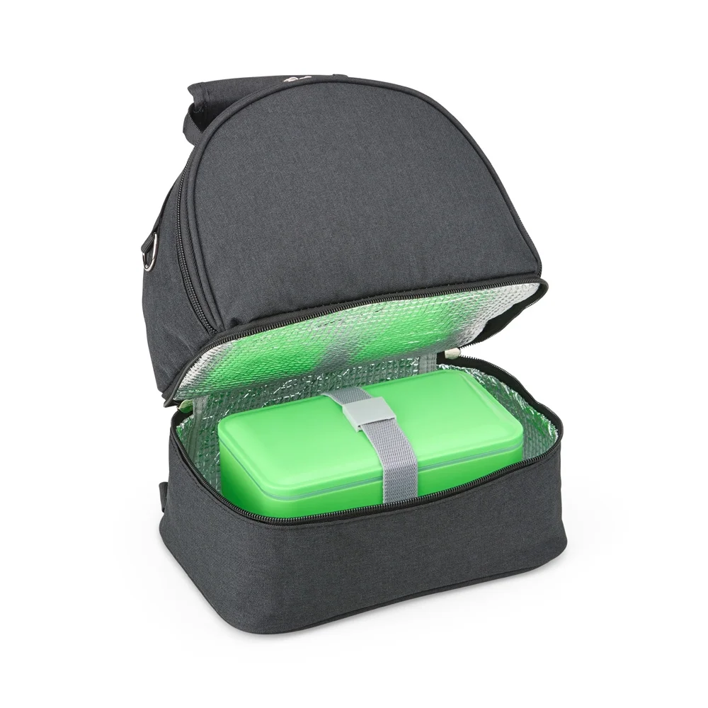 Bolsa térmica dupla em nylon 9 litros personalizada