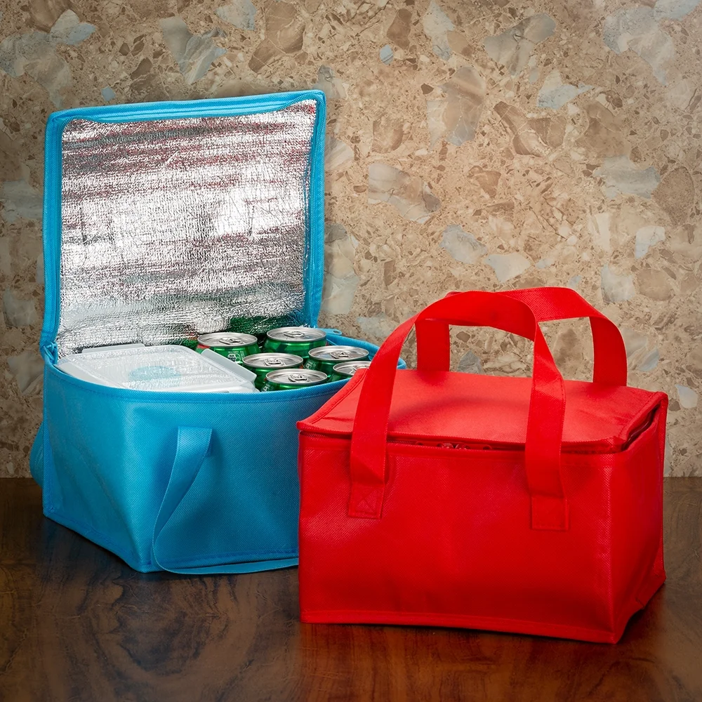 Bolsa térmica em TNT 13 litros personalizada