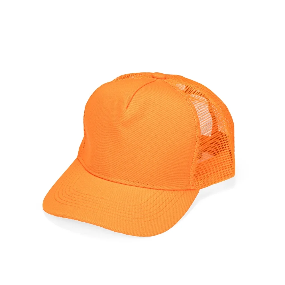 Boné de poliéster com tela lateral personalizado