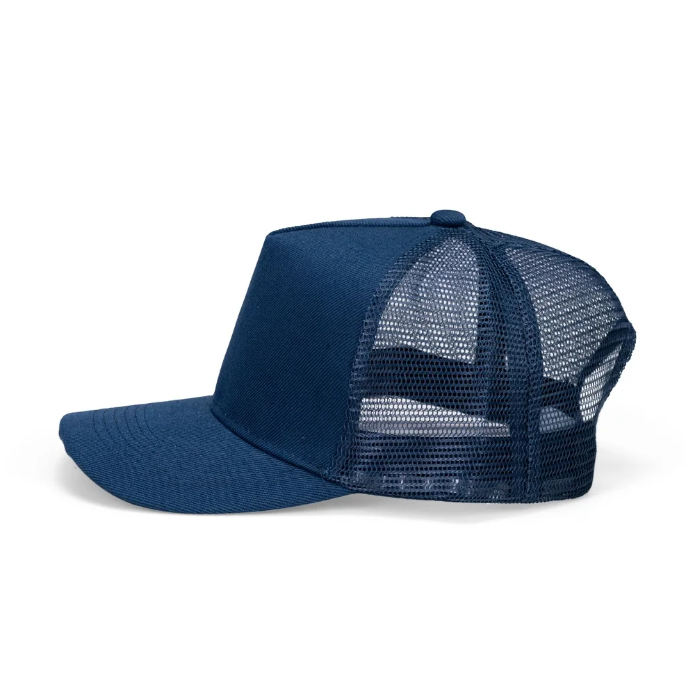 Boné de poliéster com tela lateral personalizado