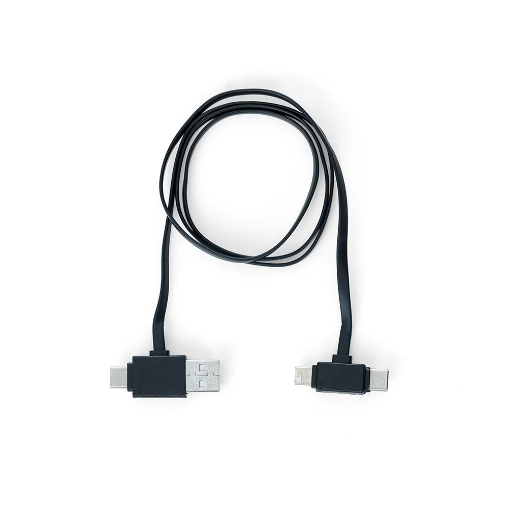 Cabo 4 em 1 com suporte para celular personalizado