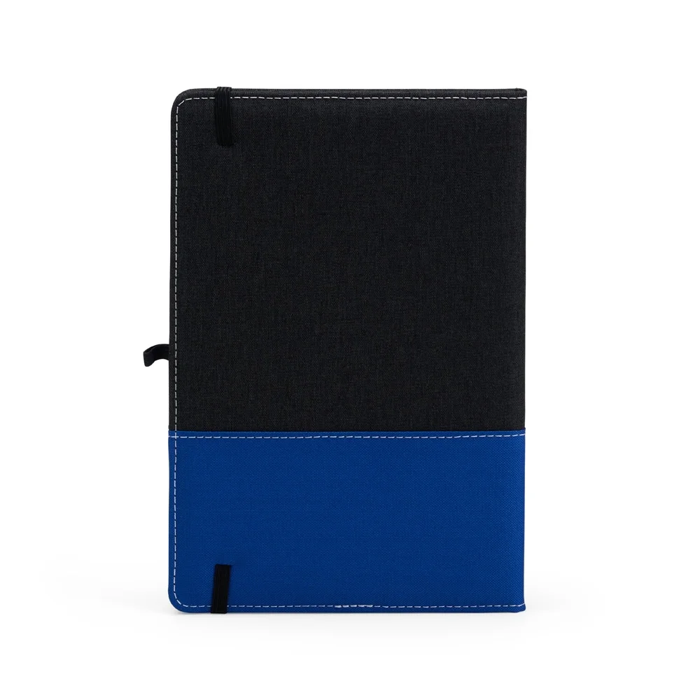 Caderno A5 em poliéster personalizado