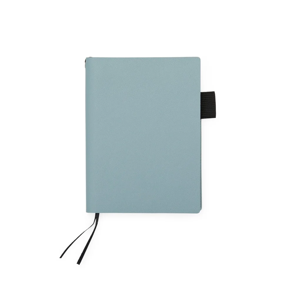 Caderno A6 em couro sintético personalizado