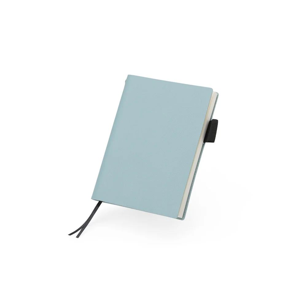 Caderno A6 em couro sintético personalizado