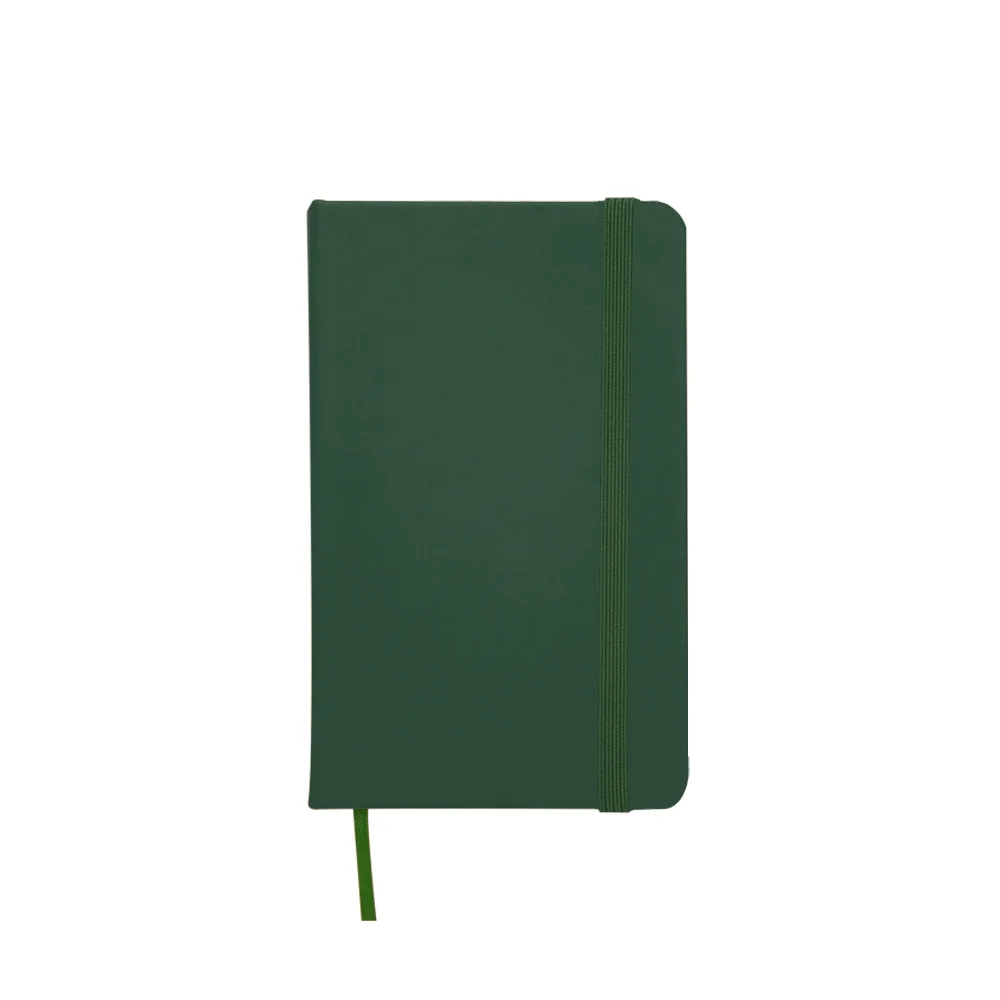Caderneta de bolso 8x13cm emborrachada personalizada
