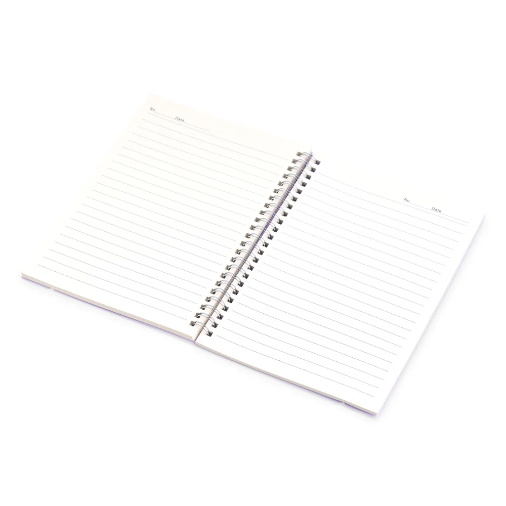 Caderno A5 plástico com elástico personalizado