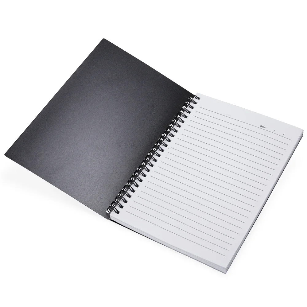 Caderno A5 plástico com wire-o personalizado